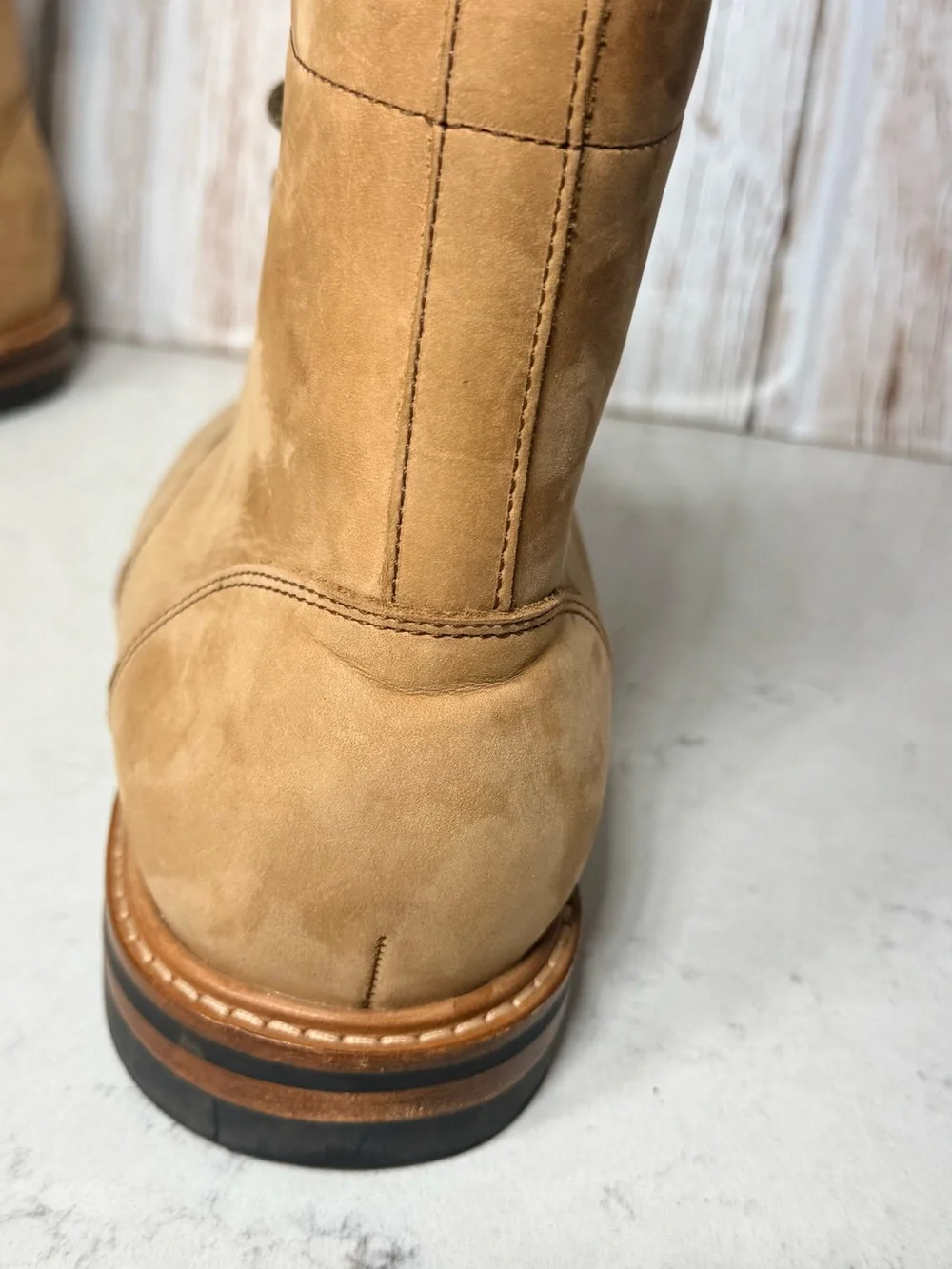 Nisolo All-Weather Andres Boots – Men’s Size 11.5– Tobacco Leather